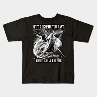 Sephiroth FF7 The One Winged Angel Kids T-Shirt